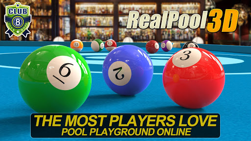 Real Pool 3D Online 8Ball Game ekran görüntüsü