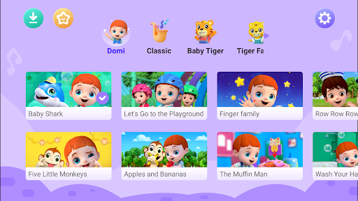 Baby Domi-Kids Music& Rhymes ekran görüntüsü