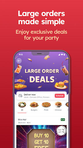 Zomato: Food Delivery & Dining ekran görüntüsü