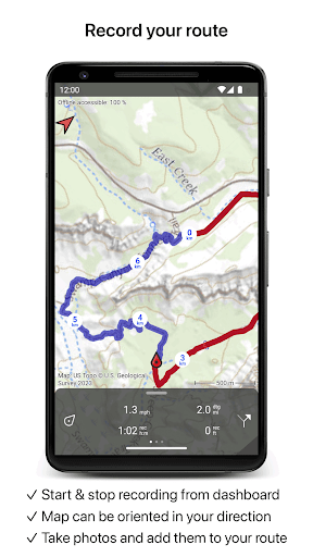 Topo GPS ekran görüntüsü