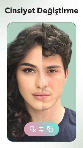 FacePic Yüz Editörü, Saç, Yaş ekran görüntüsü