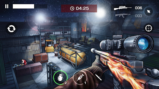 Gun Shooting Games Offline FPS ekran görüntüsü