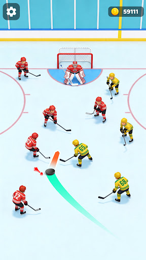 Frozen Arena: Ice Hockey Game ekran görüntüsü