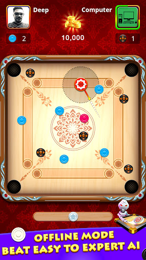 Carrom Dünyası :3D Masa Oyunu ekran görüntüsü