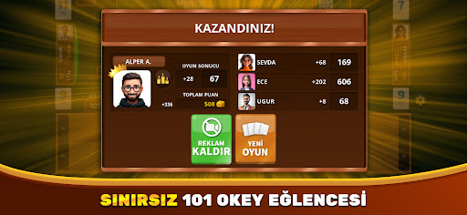 Okey & 101 Okey İnternetsiz HD ekran görüntüsü