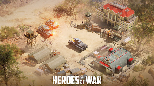 Heroes of War: WW2 Idle RPG ekran görüntüsü