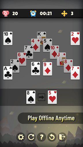 Piramit Solitaire: Kart Oyunu ekran görüntüsü