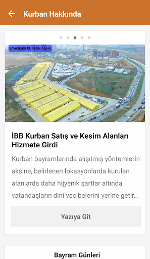 İBB Kurban ekran görüntüsü