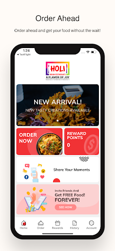 Holi Indian Restaurant ekran görüntüsü