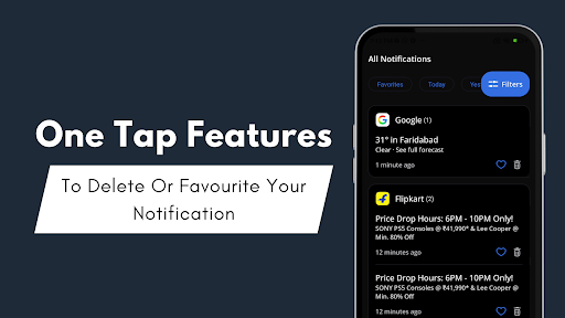 Notification History App ekran görüntüsü
