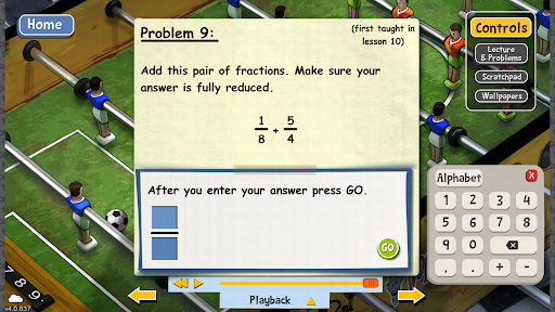 TT Pre-Algebra ekran görüntüsü
