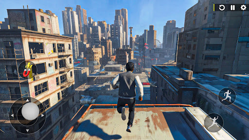 Going Up Parkour Rooftop Games ekran görüntüsü