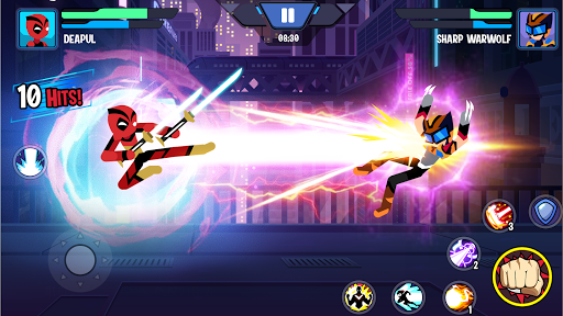 Stickman Heroes: Battle of God ekran görüntüsü
