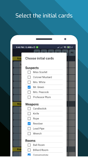 Clue Pad (Cluedo Notes) ekran görüntüsü