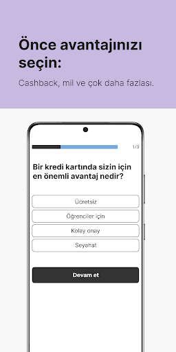 Kredi Kartı: Kolay Onay ekran görüntüsü