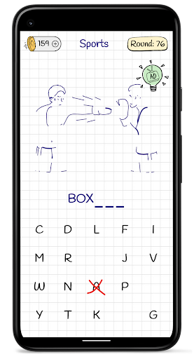 Hangman Kids - Word game ekran görüntüsü