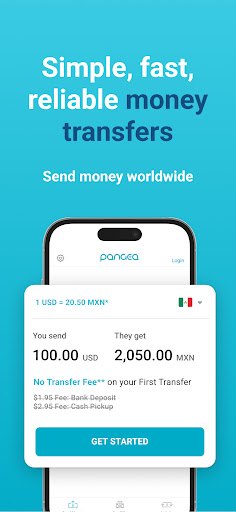 Pangea: Money Transfer App ekran görüntüsü