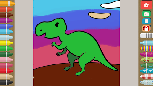 Finger Paint Coloring Book ekran görüntüsü