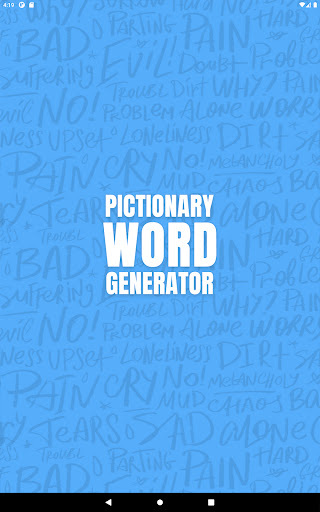 Pictionary Word Generator ekran görüntüsü