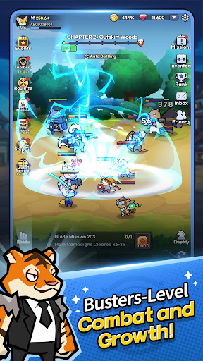 Animal Busters : Idle RPG ekran görüntüsü