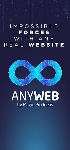 AnyWeb Magic Tricks Browser ekran görüntüsü