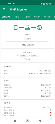 Wi-Fi Monitor+ ekran görüntüsü