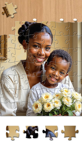 Black Jigsaw - Jigsaw Puzzles ekran görüntüsü
