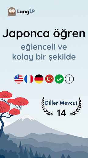 Japonca öğren - LangUp ekran görüntüsü