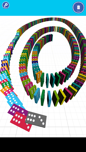 Easy Toppling Dominoes ekran görüntüsü