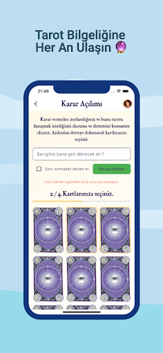 Virtual Tarot: Tarot Kartları ekran görüntüsü