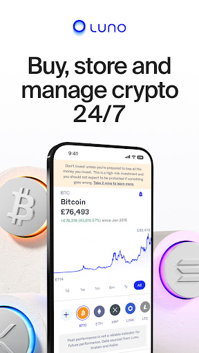 Luno: Buy Bitcoin & Crypto ekran görüntüsü