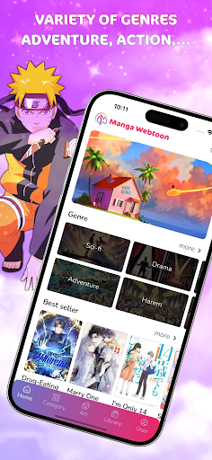Manga Webtoon: Endless Stories ekran görüntüsü