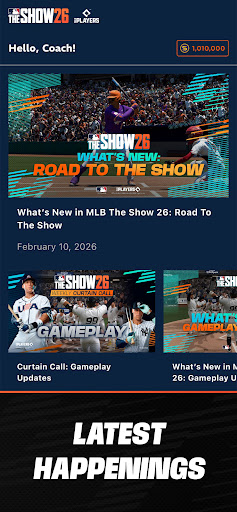 MLB The Show Companion App ekran görüntüsü