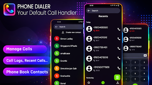 LED Caller Screen Phone Dialer ekran görüntüsü