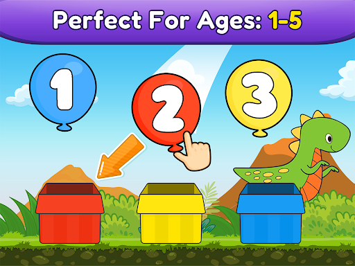 Balloon Pop Kids Learning Game ekran görüntüsü
