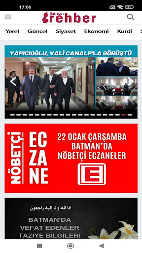 Batman Rehber Gazetesi ekran görüntüsü
