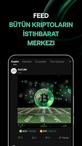 KuCoin: Bitcoin & Kripto Alın ekran görüntüsü