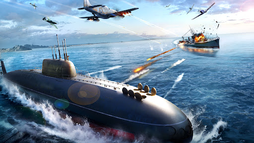 Sea War: Uboat Raid ekran görüntüsü