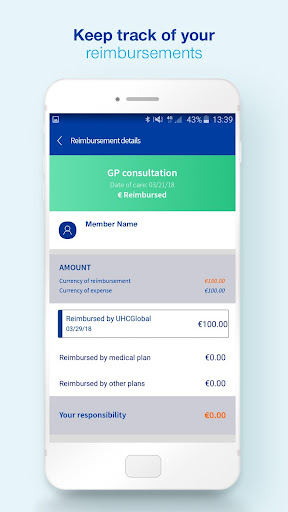 myUHC Global ekran görüntüsü
