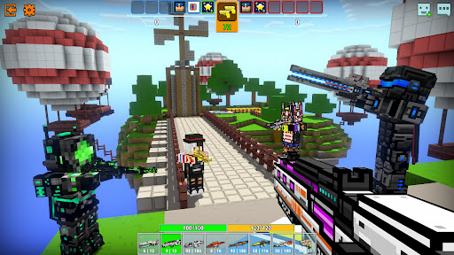 Cops N Robbers:Pixel Craft Gun ekran görüntüsü