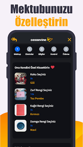 Cezaevine Mektup ekran görüntüsü
