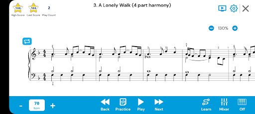 Piano Marvel ekran görüntüsü