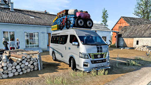 Van Driver Simulator Bus Games ekran görüntüsü