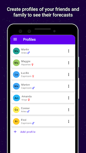 Horoscope ekran görüntüsü