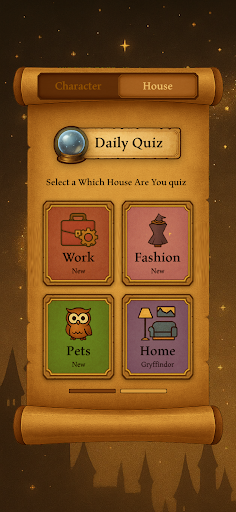 Potter Personality Quiz ekran görüntüsü