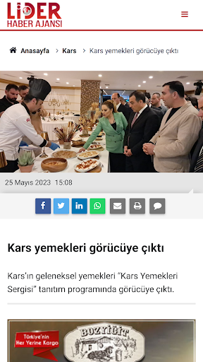 LHA - Lider Haber Ajansı ekran görüntüsü