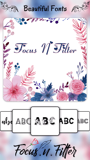Focus n Filter - Name Art ekran görüntüsü