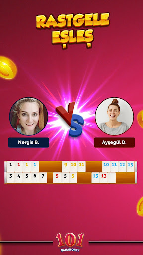 101 Çanak Okey - Mynet ekran görüntüsü
