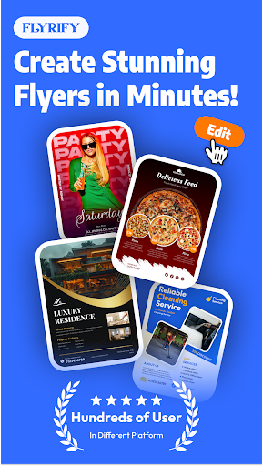 Poster maker - Flyer maker ekran görüntüsü