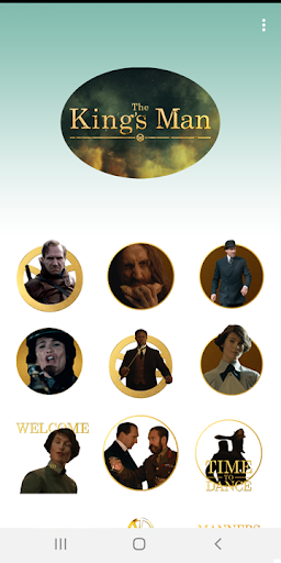 The King's Man Stickers ekran görüntüsü
